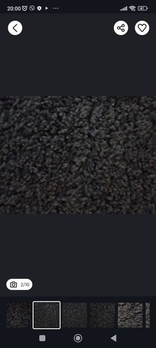 Продавам килим с косъм