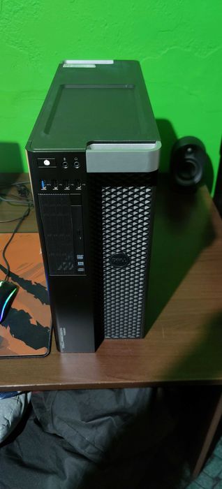 pc gaming dell  intel  xeon 8c/16t amd  rx 470 8gb  32gb ddr 3  ssd