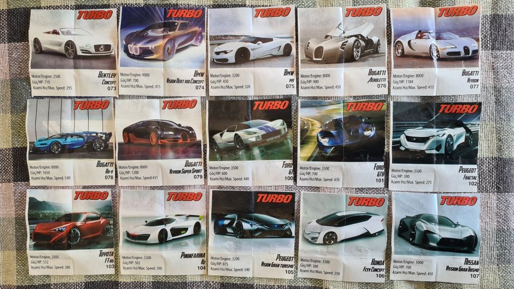 Картинки от дъвки Турбо Turbo Xtreme new