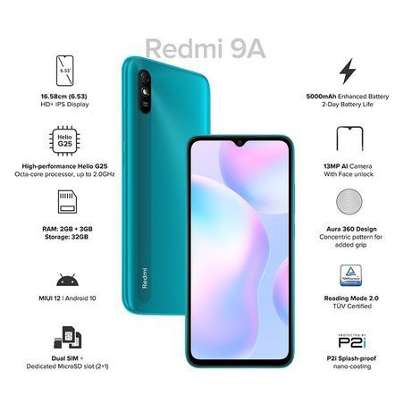 Redmi 9A sotiladi.