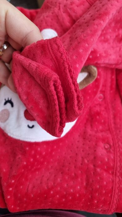 Salopeta Craciun C&A marime 74, noua