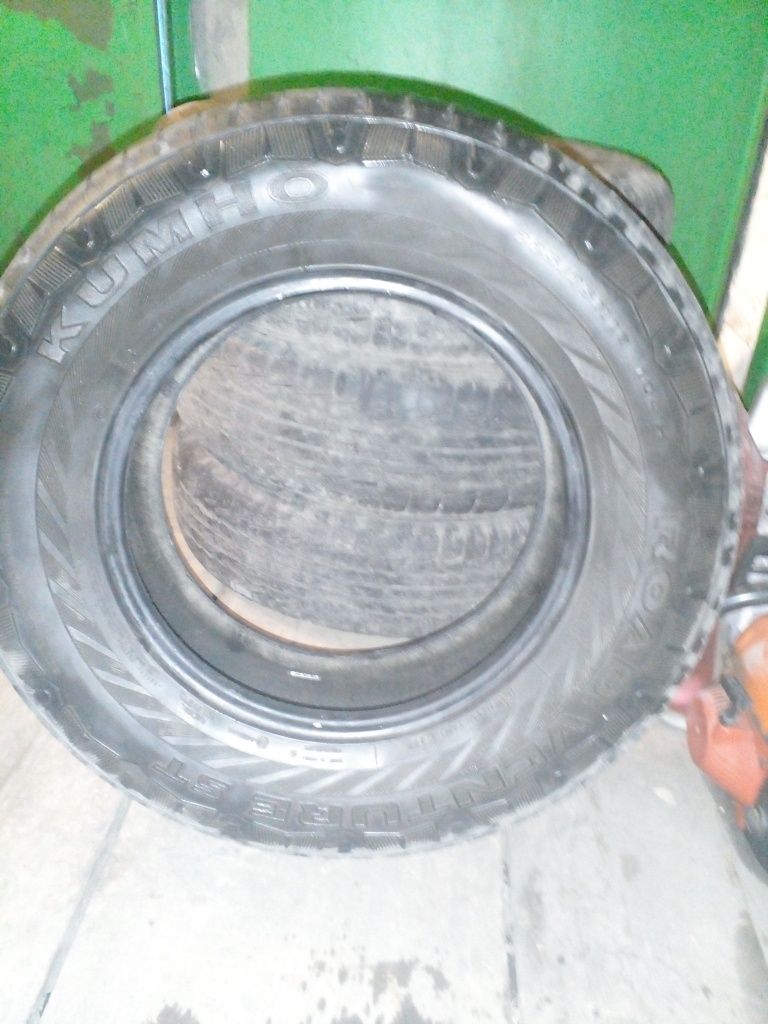 Продам комплект летних шин Б/У 4шт.KUMHO 225/75/16