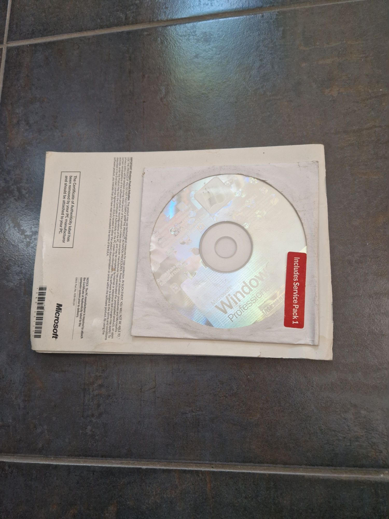 DVD Windows XP Professional