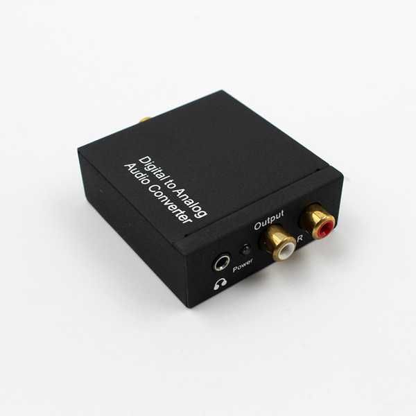 Переходник S/PDIF TOSlink — RCA + 3.5 Jack (с усилителем)