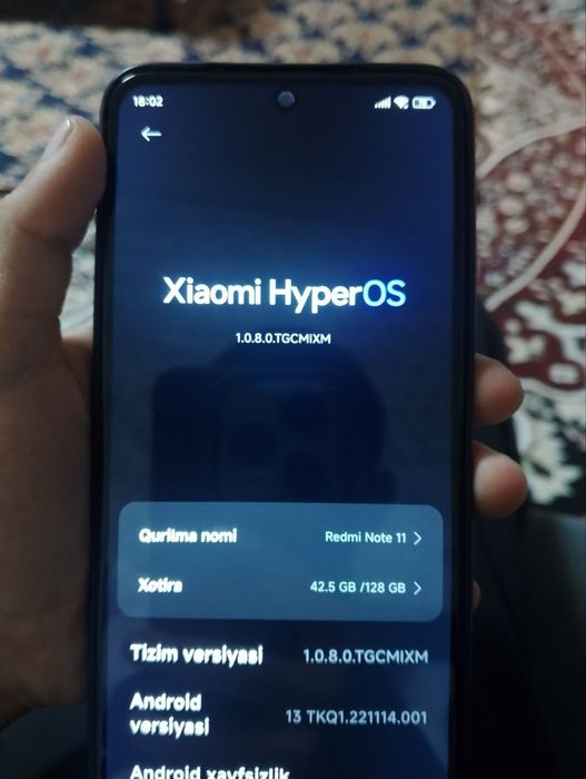 Redmi note 11 128 gb