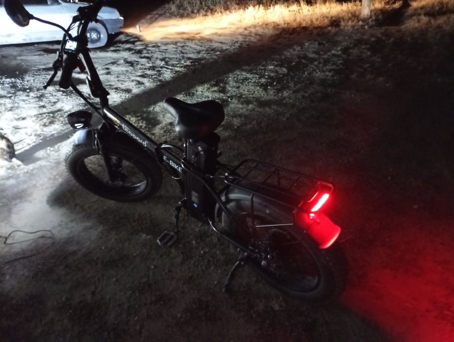 Электровелосипед леопард