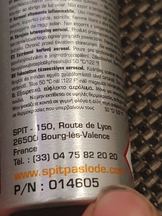 Gaz pistol cuie  o bucata la 50 de lei