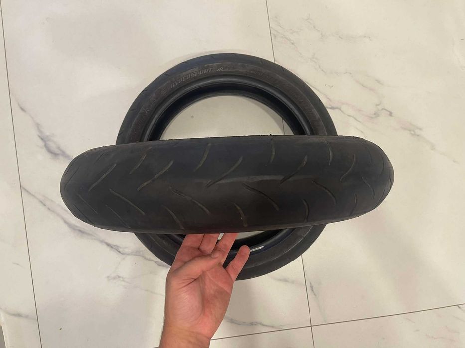 Комплект гуми за мотор Bridgestone Battlax BT016 R Pro 180/55 + 120/70