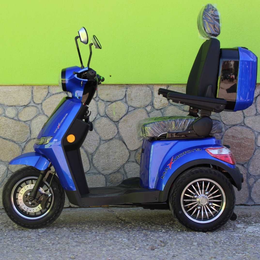 Електрическа триколка Max Motors FM2 PRO 1800W, 25Ah, Blue