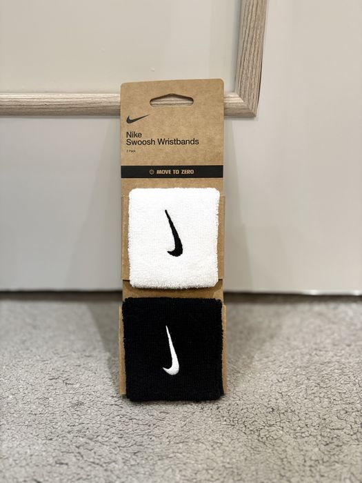 Nike wristband alb&negru