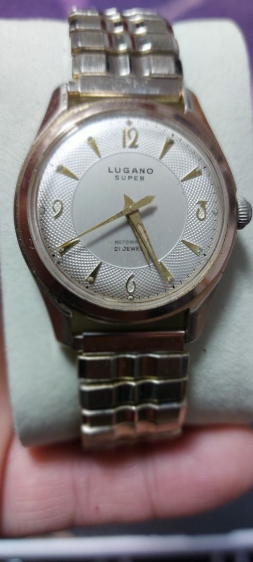 Lugano Super Automatic 21 rubine Swiss made