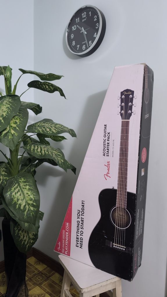 Fender CC-60s Concert Pack Black