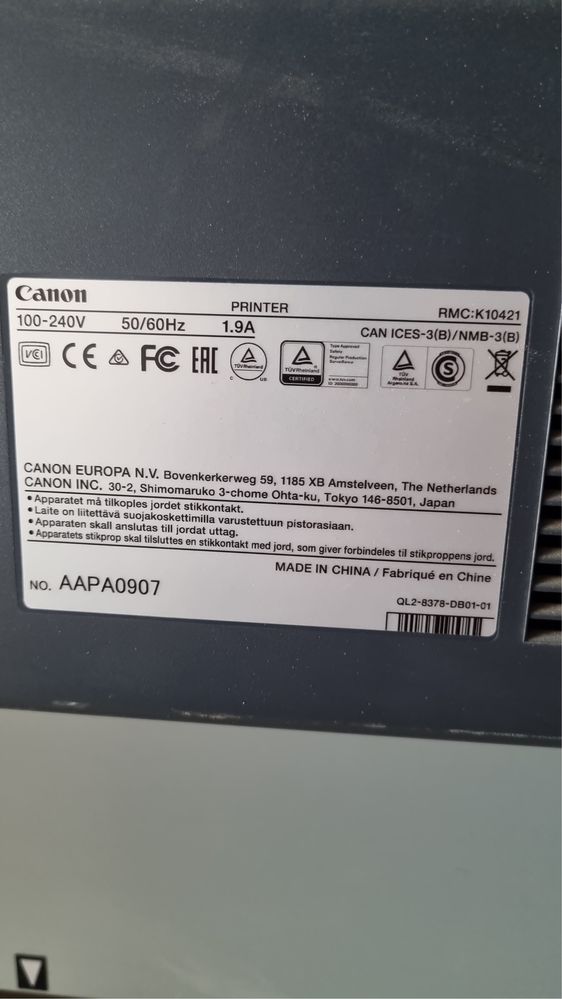 Продам плоттер canon