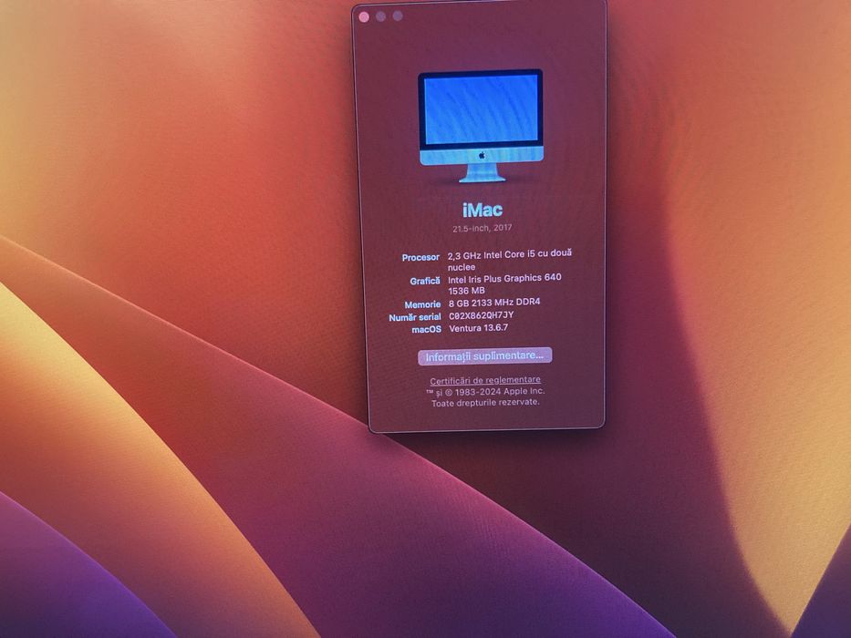 Imac 21.5-inch 2017