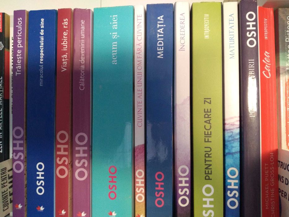 Cărți de OSHO. CADOU: M.Pistono. MEDITAȚIA pe înțelesul tuturor.