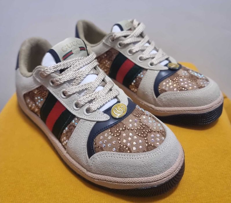 Adidasi Gucci GG Logo / Premium