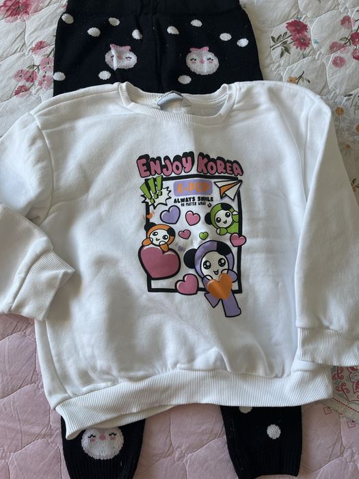 Bluza, pantaloni grosi 116/122