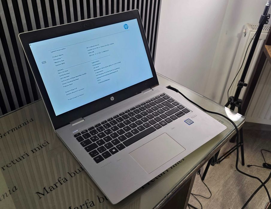 Laptop core i5 gen 7 - Hp ProBook 640 G4 - functional perfect