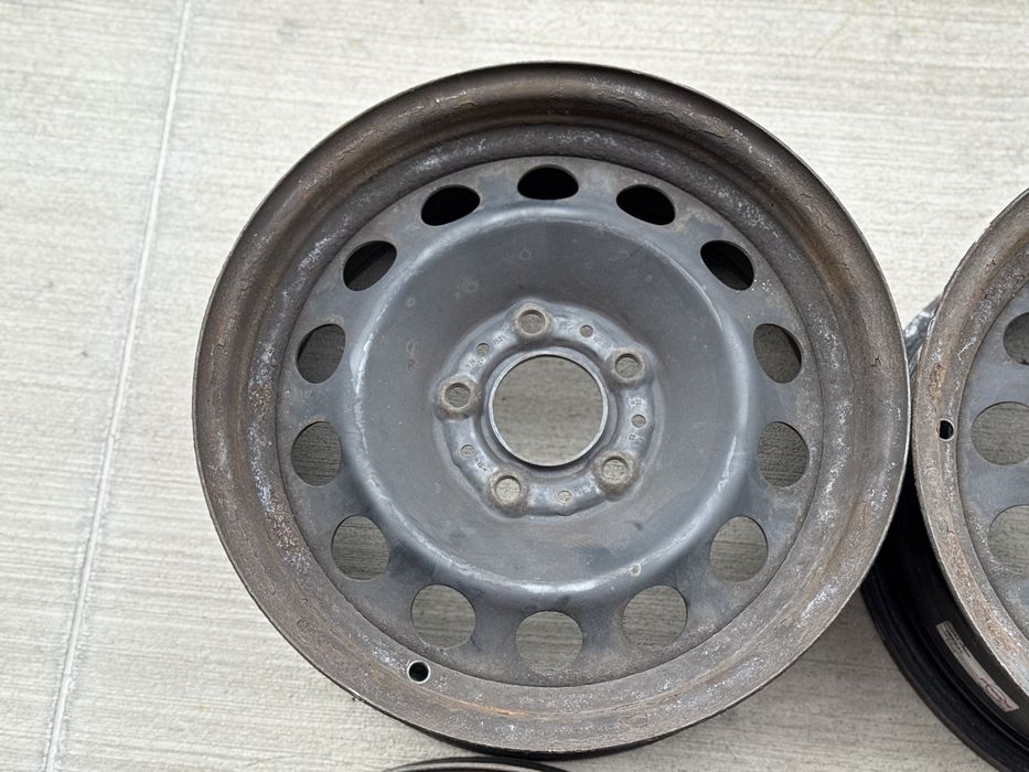 4бр. Железни 16” Джанти 5х120 за -BMW- 7Jx16EH2+,ET31 *100лв Комплект*