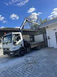 Servicii transport marfa cu macara