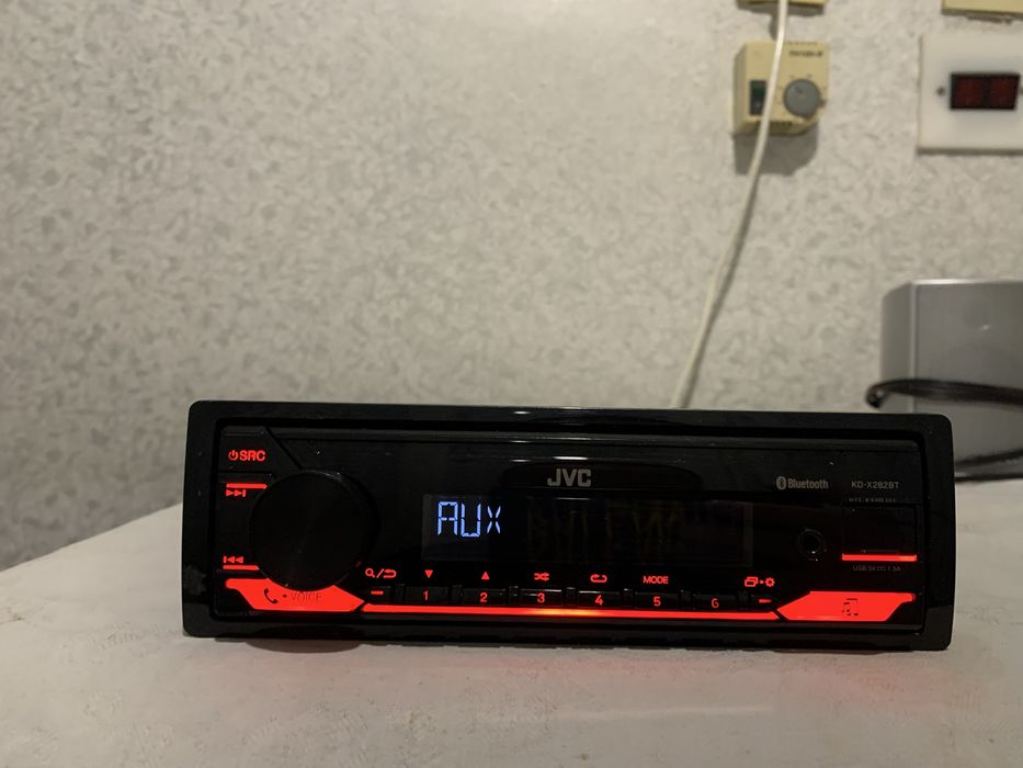 Авто радио JVC Bluetooth