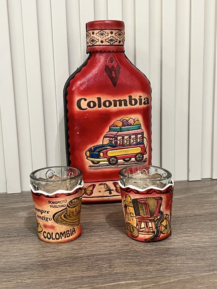 Стеклянная фляга