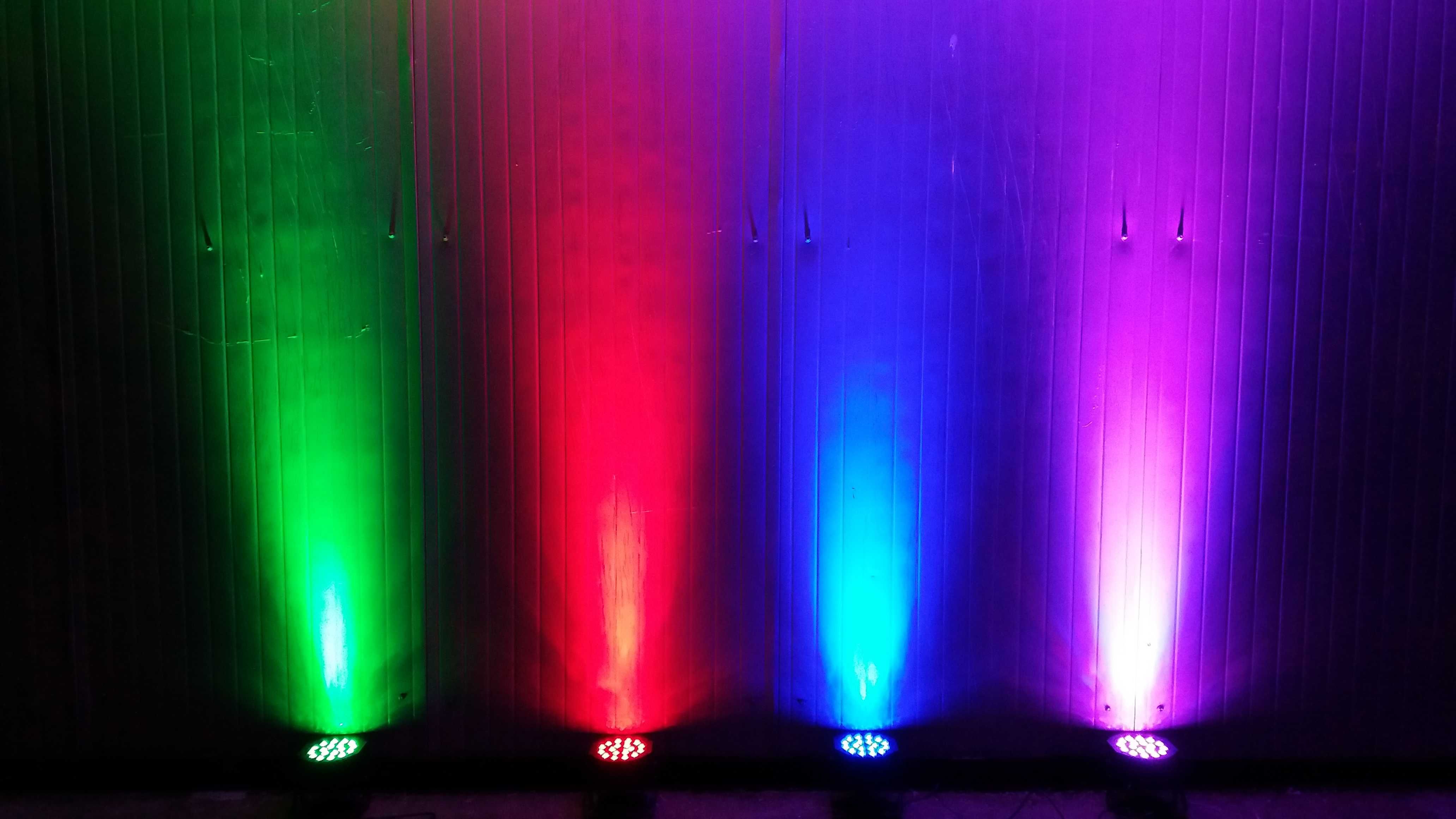 Lumini Party Majorat 18 leduri RGB Orga de culori Senzor muzica