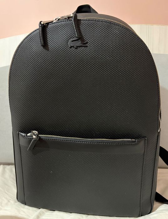Кожена раница Lacoste