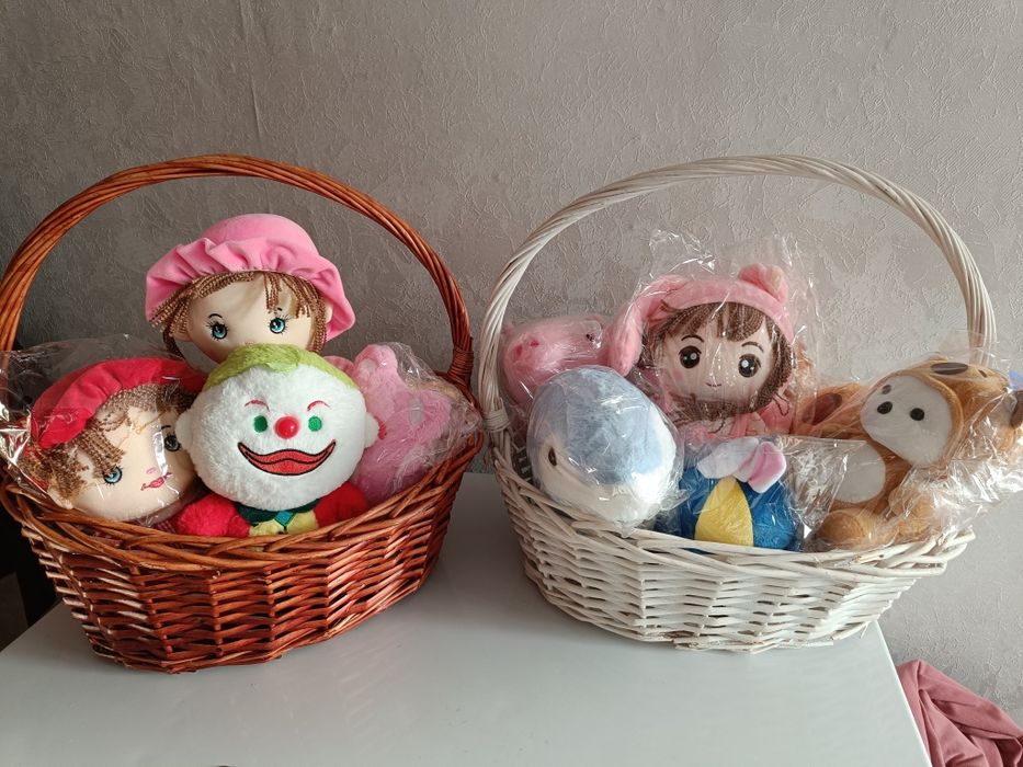 Продам 2 корзины с игрушками для қалта/тойбастар