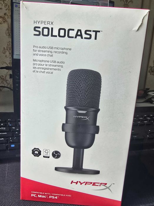 Solocast Hyperx mikrofon sotiladi