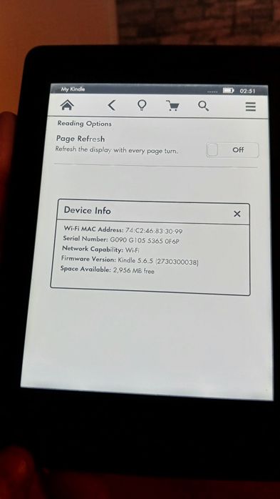 Електронен четец Amazon Kindel peperwhite