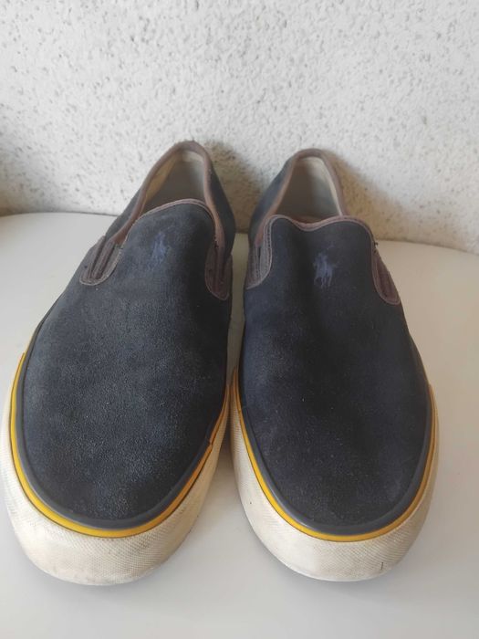 Ralph Lauren 100% оригинални спортни обувки / кецове - естествена кожа