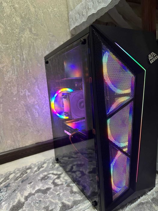 Продам свой игровой ПК RTX 3050 + игровой монитор MSI 200hz