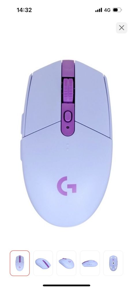 Мышь Logitech G304 фиолетовый