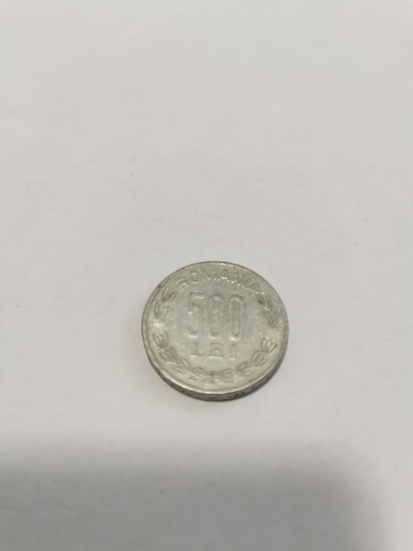 Moneda 500 ron Din 1999