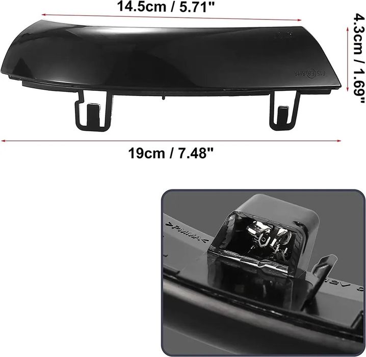 Set semnalizare dinamică oglinzi pentru VW Golf 5, Passat B6, Jetta