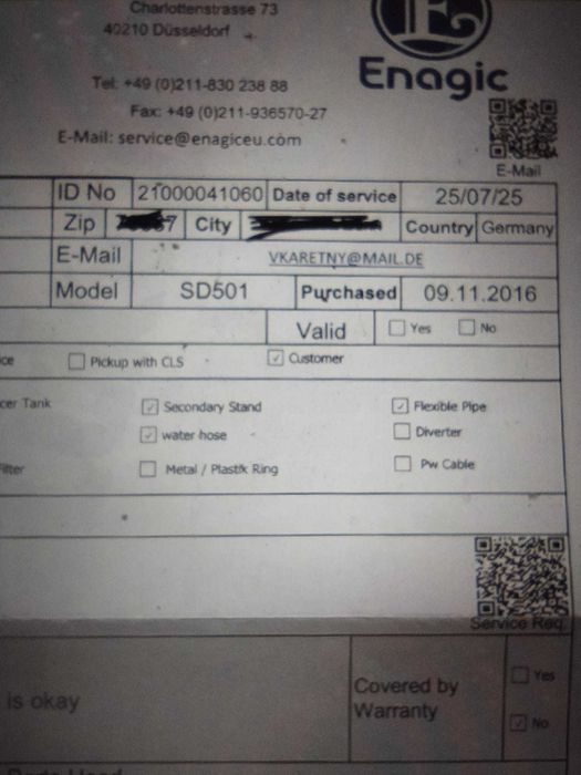 ENAGIC Kagen SD 501 - folosit - perfect functional