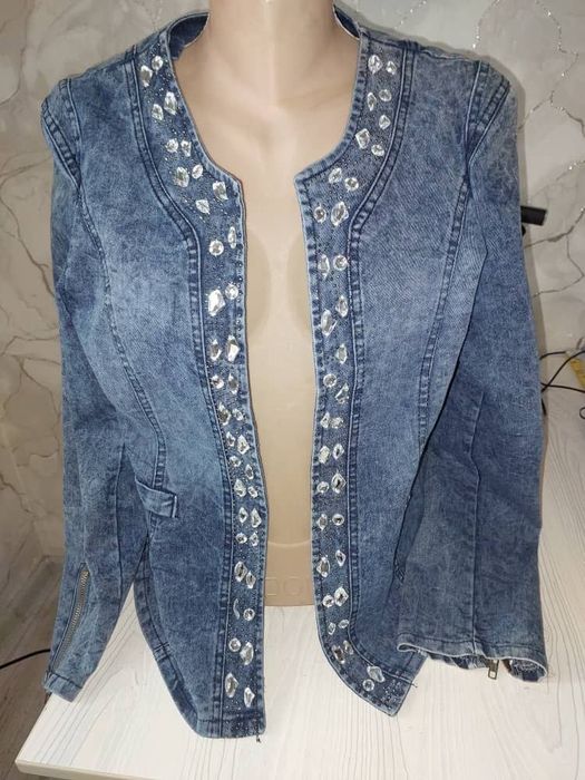 Пиджаки джинс разные
