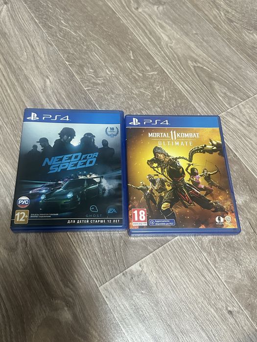 Продам 2 Игры на play station 4