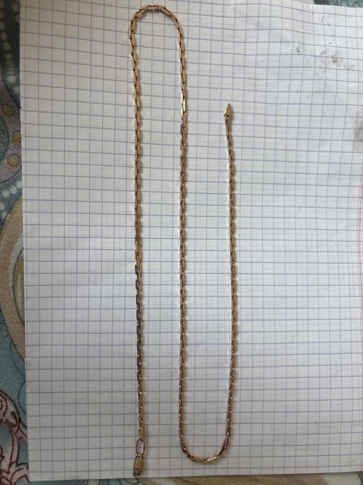 Срочно 14 гр золото, 55 см