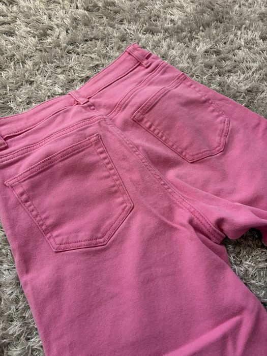 Дамски дънки, розов цвят