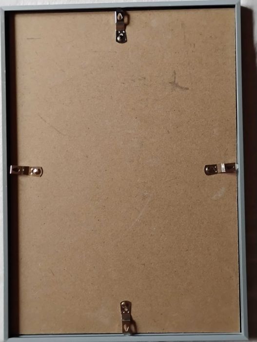 Стар графичен дедски портрет .