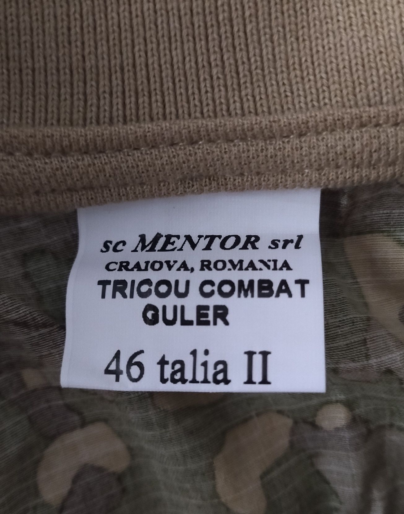 Tricou / tricouri COMBAT guler cu maneca lunga