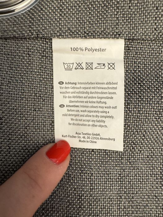 Draperii 2 bucati noi gri antracid