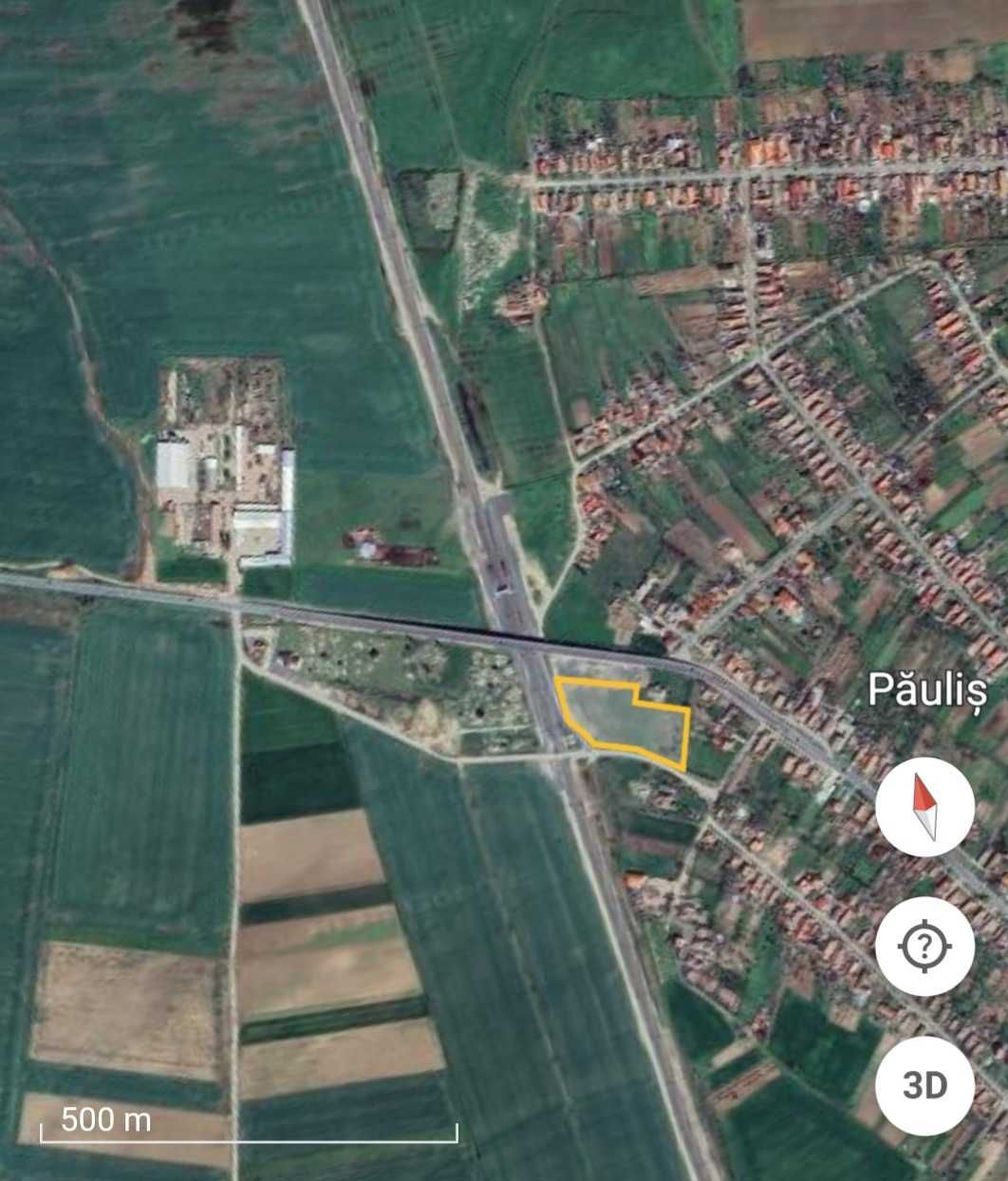 Închiriez 10.000mp Teren Intravilan în Păuliş