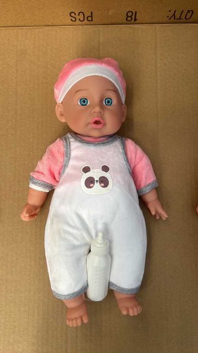 ШОК ЦЕНА- Реалистично говорещо бебе с аксесоар шише