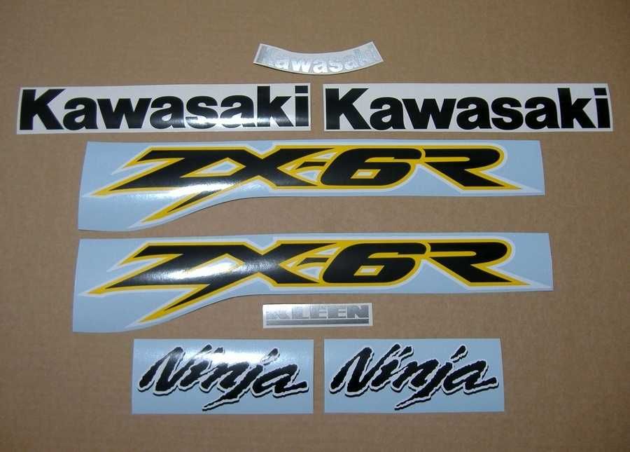 Стикери Kawasaki ZX6R 2000 ninja 636 кавазаки 2001 зх6р 2002 лепенки