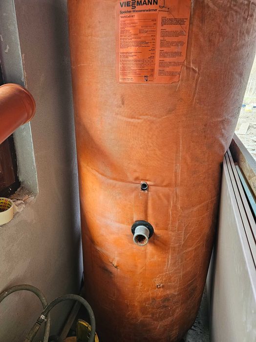 Boiler viesman cu 2 serpentine din inox