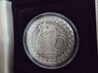 Монета серебряная "ОВЕН" на подарок или в коллекцию