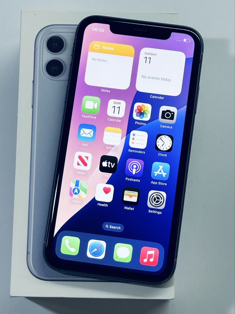 iPhone 11 Purple 92% battery